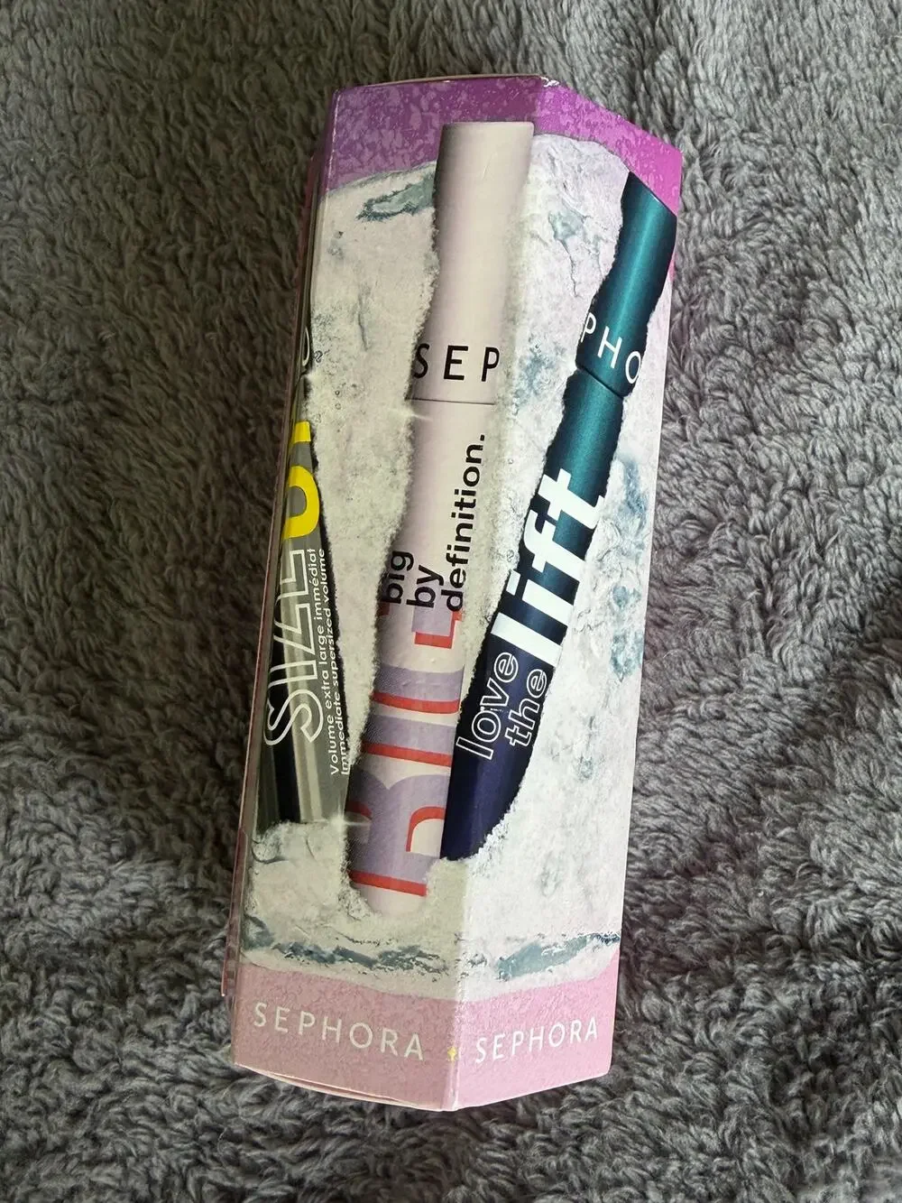 Sephora Mascara Trio Set NEW 3 Full Size Products Makeup Lot